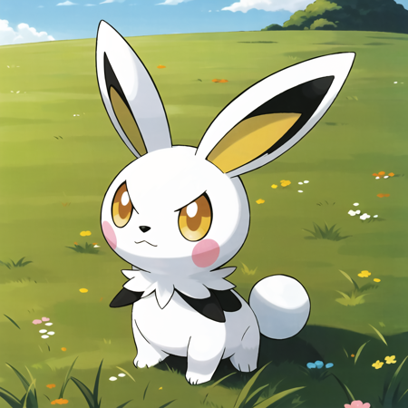 3978529486-3310753072-sugimori ken _(style_), electric pokemon, rabbit, yellow body, (masterpiece), high quality, best quality, high-definition, ultra.png